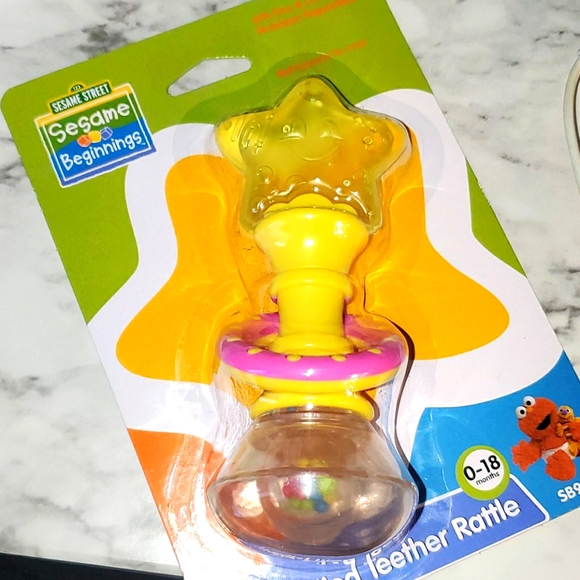 sesame street teether